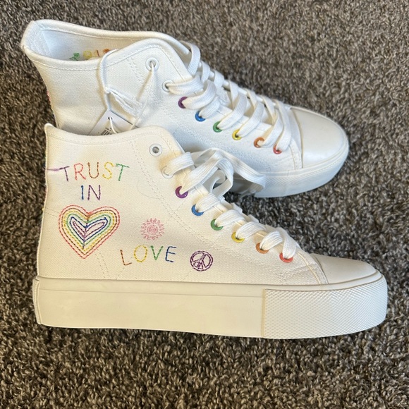 American Eagle Outfitters Shoes - American Eagle Pride High Tops